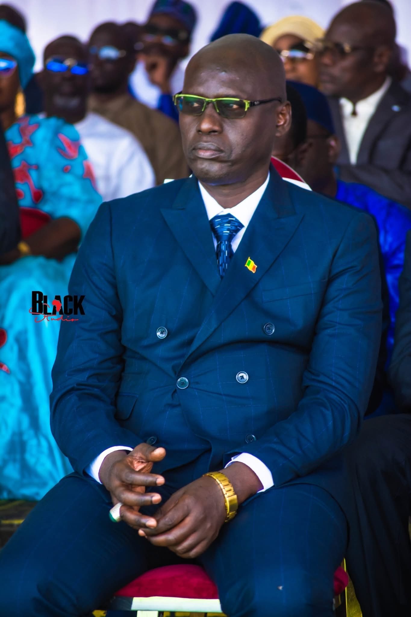 Portrait officiel d’Elimane Sakho Sembène, Maire de Rufisque-Est